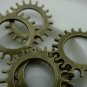 10 pcs Antique Bronze Mechanical Watch Movement Gear Charms A5883