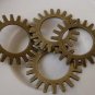 10 pcs Antique Bronze Mechanical Watch Movement Gear Charms A7337
