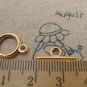 20 sets of Rose Gold Round Smooth Toggle Clasps A6225