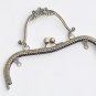 20.5cm (8"") Retro Sewing Purse Frame Flower Clutch Bag Handle Purse Frame 20.5cm ( 8"") Light Gold