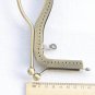 20.5cm (8"")/ 27cm (10"") Purse Frame Clutch Bag Making Bronze Silver Gunmetal Light Gold Four Color