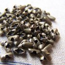 200 pcs Antique Bronze Bead Chain Connector Clasps A1735