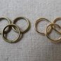 200 pcs Antique Bronze KC Gold Iron Jump Rings Size 10mm 18gauge KC Gold A6710