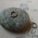 200 pcs Antique Copper Jump Rings 8mm 18gauge A5545