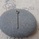 200 pcs Gunmetal Black Iron Standard Eyepins Various Sizes Available 42mm A6953