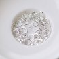 200 pcs Silver Plated Brass Jump Rings 6mm 19gauge A8597