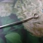 200 pcs Silver Plated Iron Standard Eyepins Various Sizes Available 20mm A6939