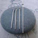 200 pcs Silver Tone Iron Standard Headpins Various Sizes Available 40mm A7623
