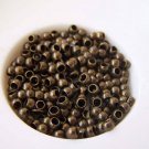 200 pcs of Antique Bronze Brass Crimp Beads 3mm A5279