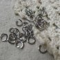 200 pcs of Chrome Tone Iron OD Jump Rings 5mm 20 gauge A6124