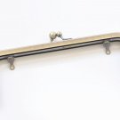 20cm  ( 8"") Brushed Brass Purse Frame Clutch Bag Making Screws