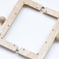 20cm ( 8"") Retro Purse Frame Wood Handle Purse Frame With Screws Wood And Black Color 20 x 10cm bla