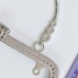 20cm (7"") Flower Sewing Purse Frame With Handle Four Colors Available Light Gold