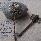 20mm Flower Pad Bobby Pin Hair Stick Clip  Set of 10 A1923