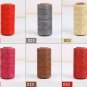 210D (1mm) Flat Wax Cord Polyester Thread For Leather Craft 200 meters 9