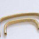 25cm (10"") and 18cm (7"") Pure Brass Purse Frame Cloud Style Bag Frame Pouch Bag Leather Hardware 1