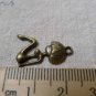 20 pcs Antique Bronze Lovely Mushroom Lady Charms 22mm A6573