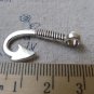 20 pcs Antiqued Silver Fish Hook Charms Pendants A6749