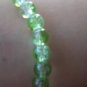 31 inches Strand (140 pcs) Green Crackle Glass Beads 8mm