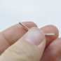 Polished Sterling Silver Curved Tubes 10mm-50mm Set of 2 30mm / 1.8mm