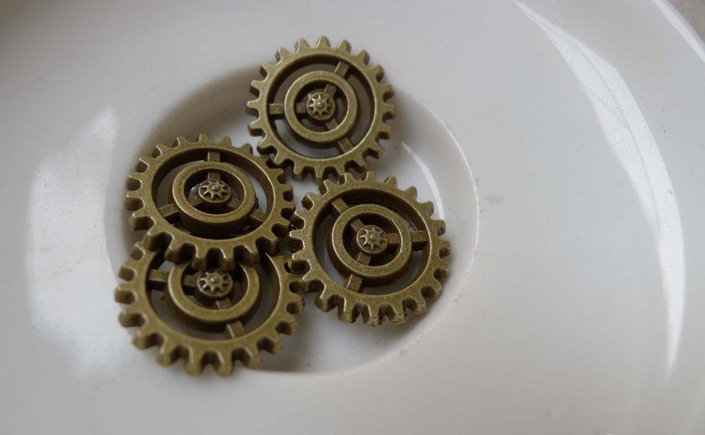 mechanical watch gears