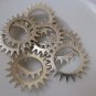 30 pcs Antique Silver Mechanical Watch Movement Gear Charm A7333