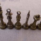 Antique Bronze CHESS Pendant Charms King Queen Bishop Knight Rook Pawn 20 BISHOP A7343