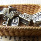 Treasure Box Pendants Antique Bronze Chest Charms Set of 20 A1400