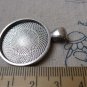 5 pcs Antique Silver Round Cabochon Base Settings 25mm