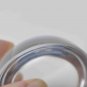 5 pcs Crystal Glass Magnifying High Dome Paperweight 50mm A9057