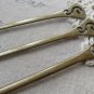5 pcs of Antique Bronze Filigree Hook Bookmark Charms 19x129mm A6670