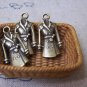 Wind Coat Dust Coat Bronze Clothes Charms 12x23mm Set of 10 pcs A1911