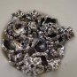 50 pcs of Antique Silver Five Leaf Bead Caps 9mm A8770