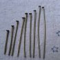 500 pcs Antique Bronze Iron Standard Headpins Various Sizes Available 20mm A7629
