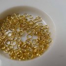 500 pcs of Gold Tone Jump Rings Size 3mm 25gauge A6761