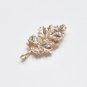 Back Loop Tree Pendants Raw Brass/Gold/Silver/24K Gold Set of 4 Gold