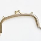 6"" Light Gold Purse Frame Retro Clutch Purse Frame Making 14cm x 6cm ( 6""x 2"") 