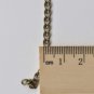 6.6ft (2m) Antique Bronze Brass Flat Double Curb Chain 3mm A8583