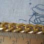 6.6ft Gold Tone Aluminum Thick Curb Unsoldered Chain A4532