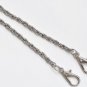 6mm Purse Frame Chain Wallet Bag Chain D42 100cm / Silver