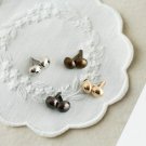 8 Pieces Purse Stud Mushroom Button For Purse Frame Bag Making Silver