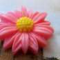 10 pcs Resin Round Daisy Flower Cameo Cabochon Assorted Color A2453