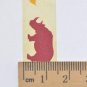 Animals Deco Tape Elephant Monkey Bear Adhesive Washi Tape 15mm Wide x 10M Roll A13305
