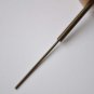 Antique Brass Hair Stick Bun Barrette Slide With Needle Set of 5 A7945