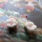 50 pcs White Ceramic Flower Cabochon 6mm A2162