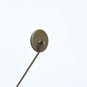 Antique Bronze Stick Pin Clutch Brooch Bezel Cup 10mm/12mm/14mm/16mm/18mm/20mm Set of 10 16mm Bezel