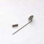 Antique Bronze Stick Pin Clutch Brooch Bezel Cup 10mm/12mm/14mm/16mm/18mm/20mm Set of 10 20mm Bezel
