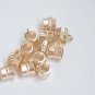 Antique Bronze/Silver/Copper/Gold/Rose Gold Bail Charms Set of 30 Rose Gold