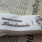 Natural Style Boy Girl Pattern Print Cotton Ribbon A2534