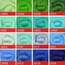 Australian Merino Wool Colorful Needle Felting Wool 5G(0.17 OZ) A Pack 1004